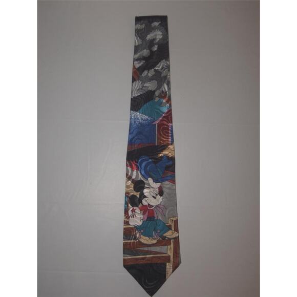 Disney Mickey Mouse Cowboy Rodeo Farmer Tie -1112T18 - Picture 1 of 2